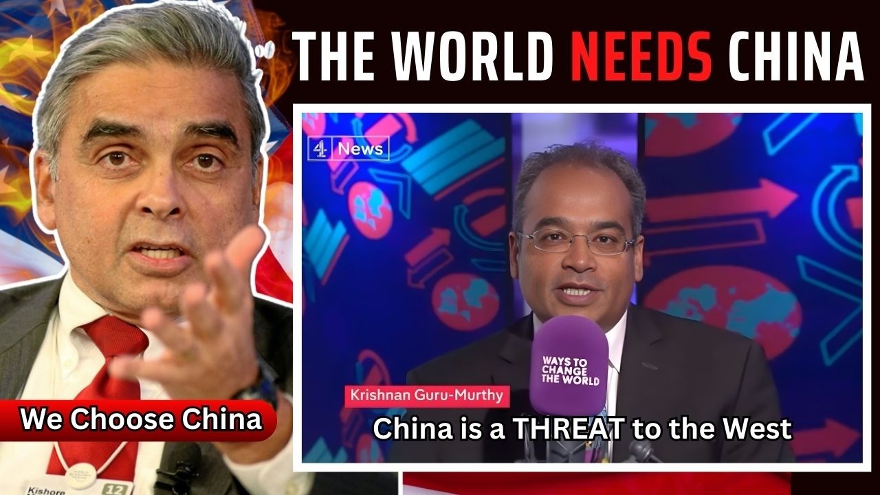Kishore Mahbubani DESTROYS UK Journalist on China: Why the World Needs China!
