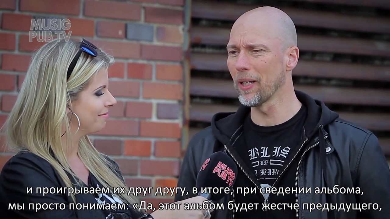 DE (Ru subs) 2016 Musig Pub, Interview mit Oomph! part 2