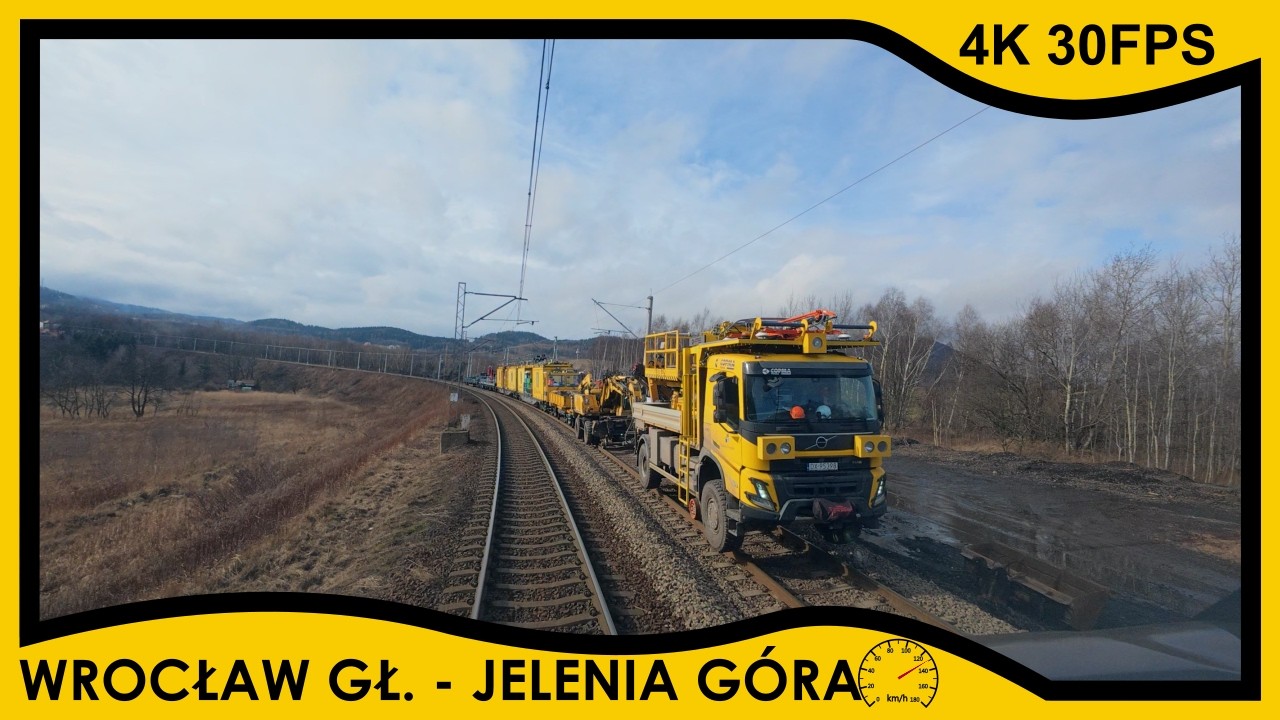 [CABVIEW] Wrocław Gł&oacute;wny ➡️ Jelenia G&oacute;ra // 4K 30fps