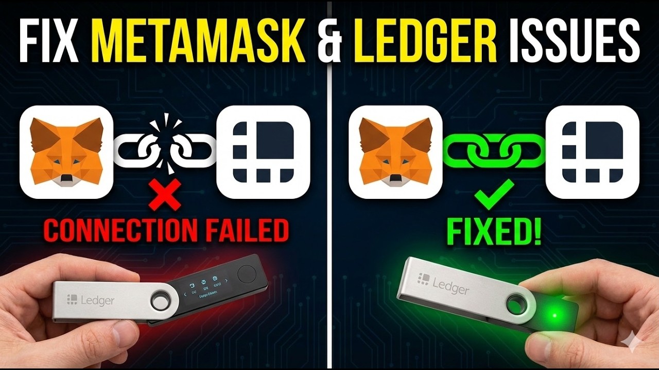 How to Fix MetaMask & Ledger Connection Issues (2026) | Ledger Not Connecting to MetaMask