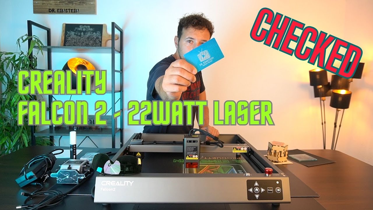 CREALITY FALCON 2 - 22WATT - REVIEW