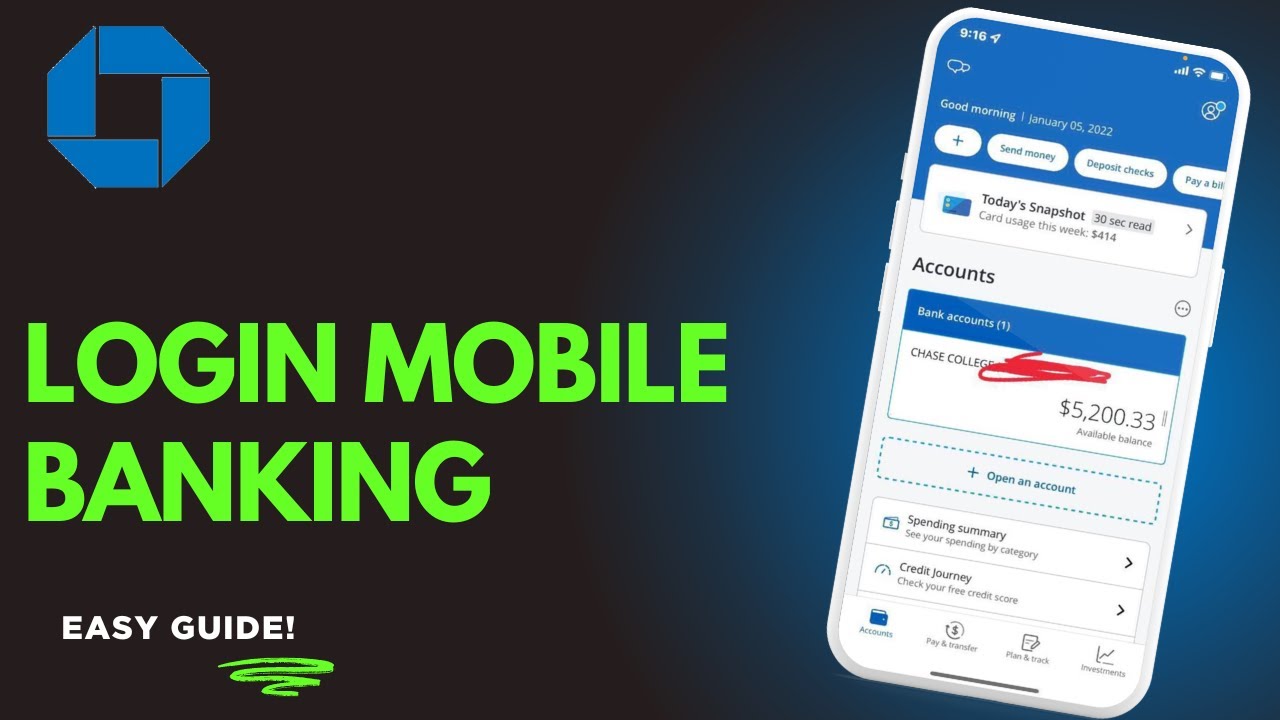 How To Login Chase Mobile Banking App !