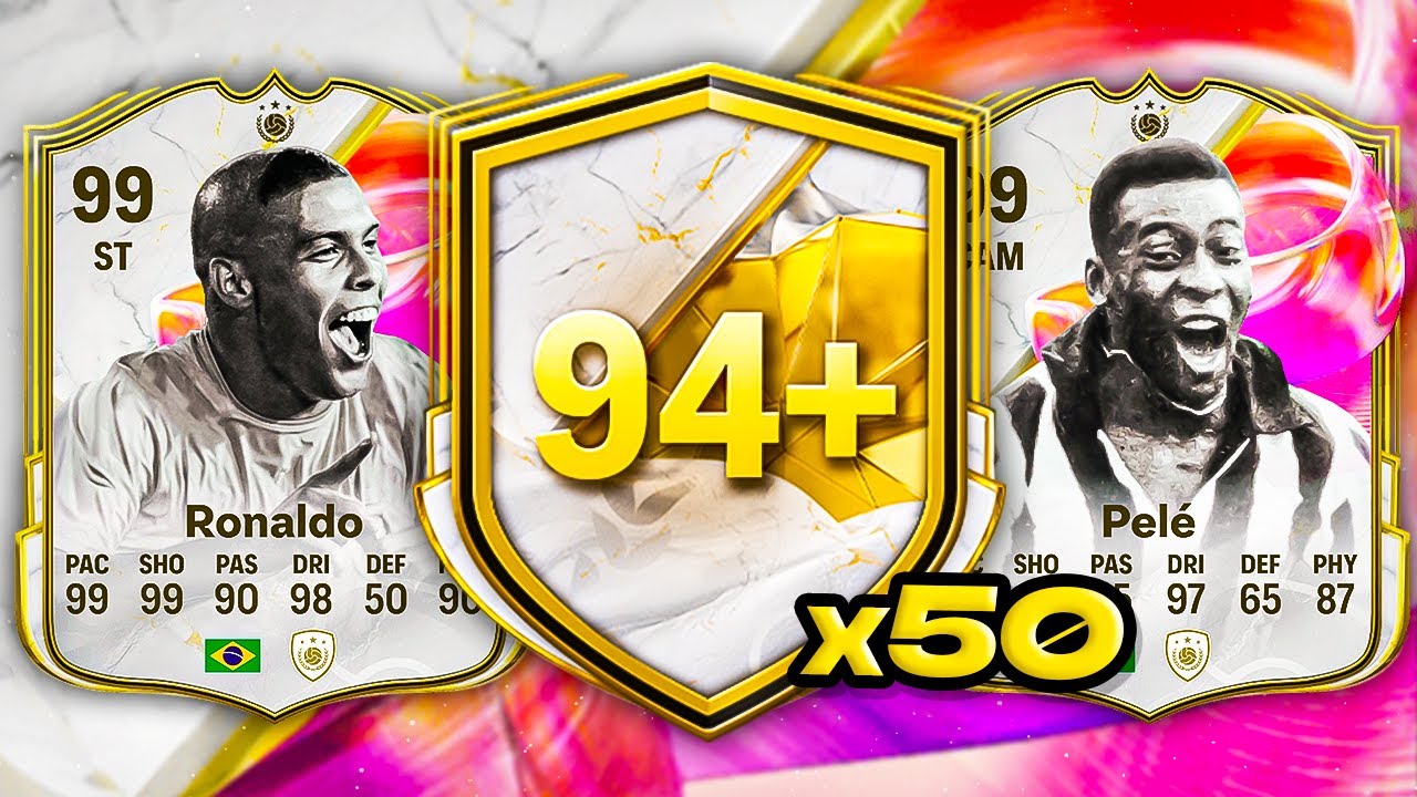 50x 94+ ICON PLAYER PICKS! 😱 FC 25 Ultimate Team