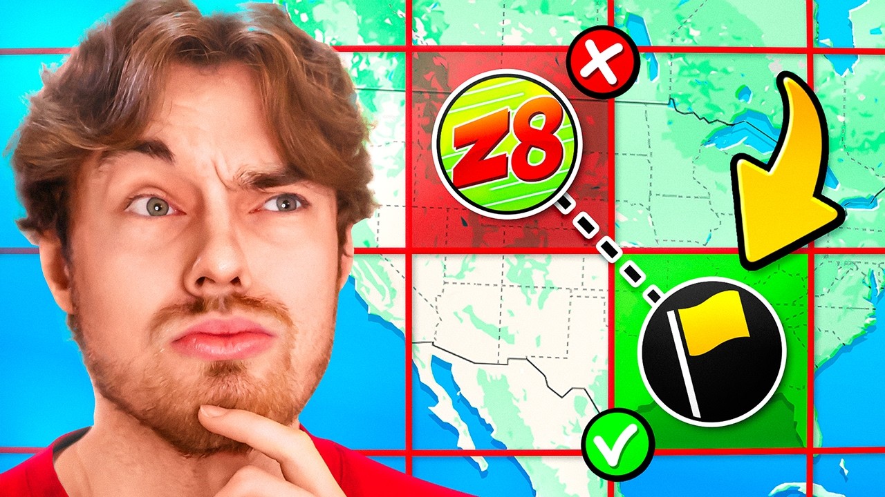 Geoguessr BUT I have to Guess the Correct Square