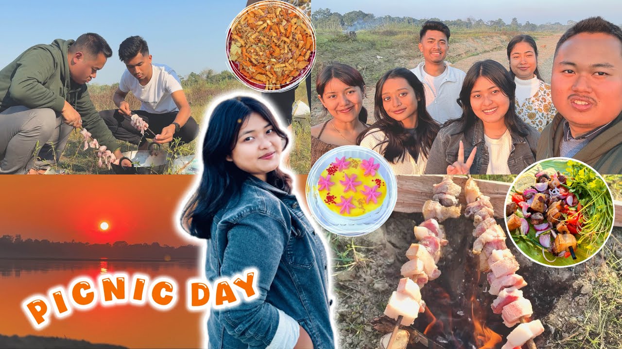 Picnic with school buddies 🧺🏖️☀️👯‍♀️✨ // #picnic #friends #longvideo #youtubeindia 