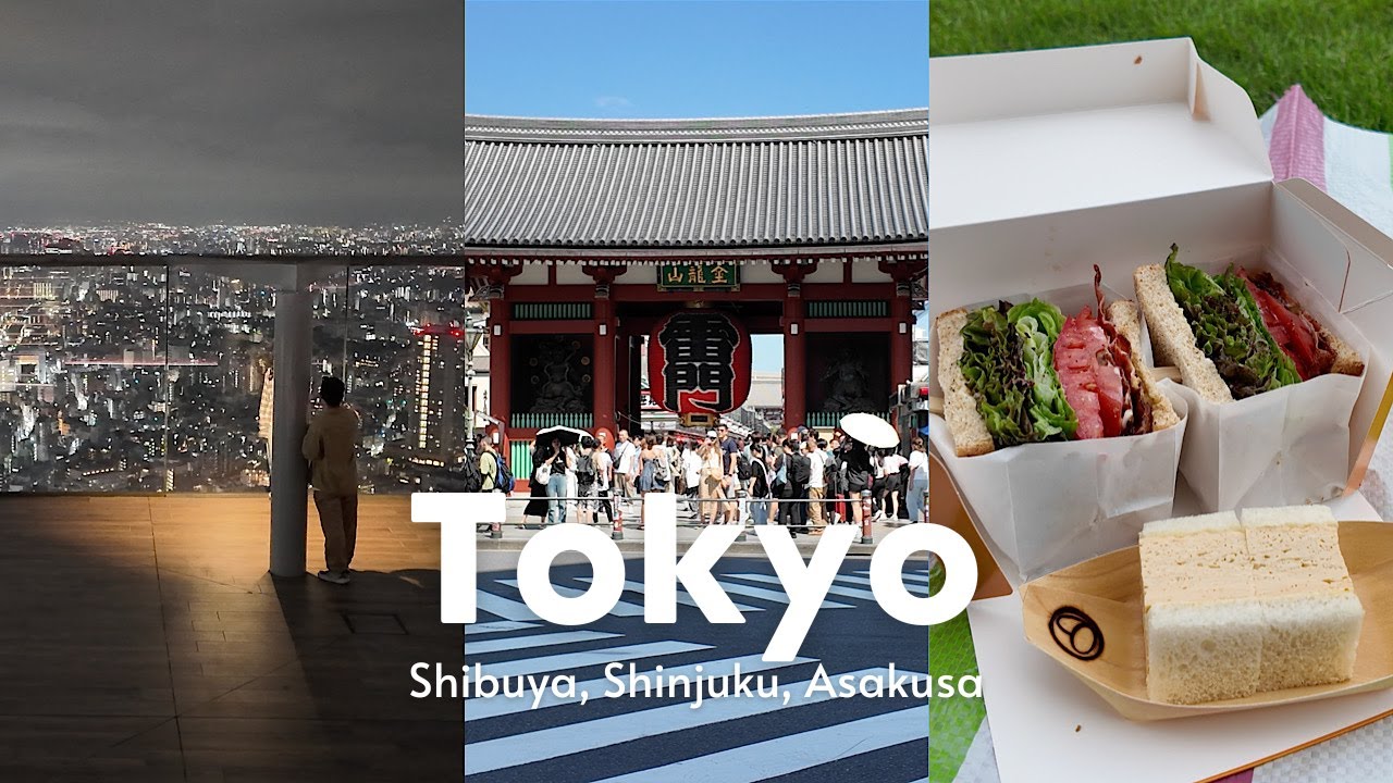 Tokyo Diaries 🇯🇵 Exploring Shibuya, Shinjuku & Asakusa 🏮 Japan VLOG 📸