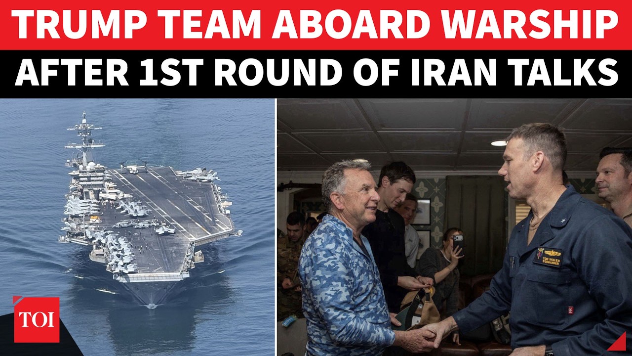 Iran Nuclear Talks Collapse, Trump Team Boards USS Abraham Lincoln For Military Action Now? Watch