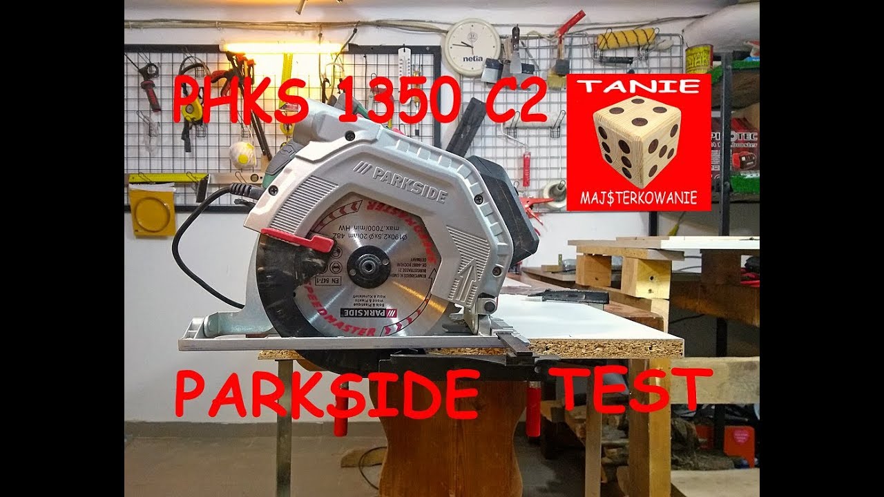 Piła tarczowa PARKSIDE PHKS 1350 C2 ( TEST )