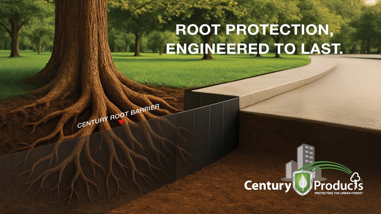 Century Root Barrier — Premium Root & Hardscape Protection
