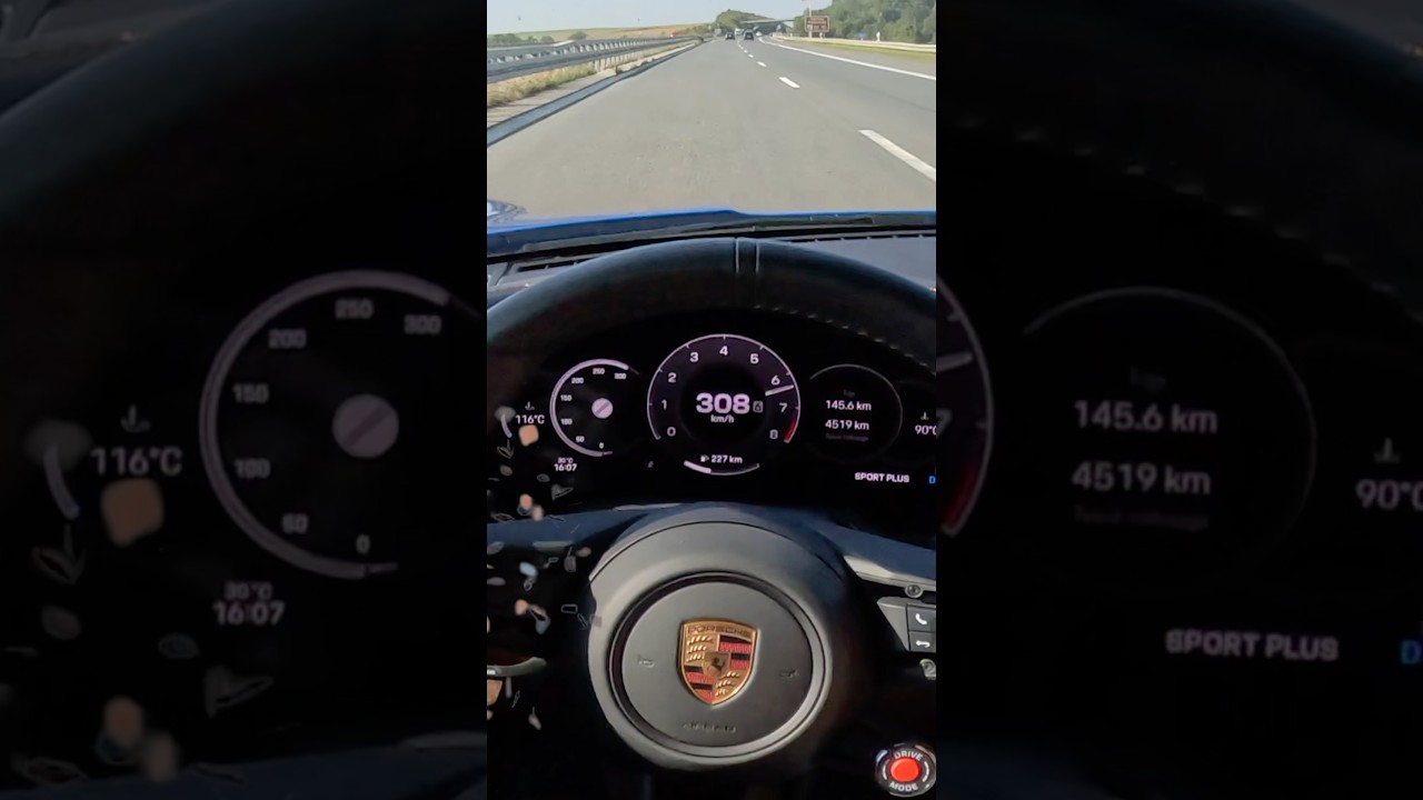 300 km/hr On Public Road!