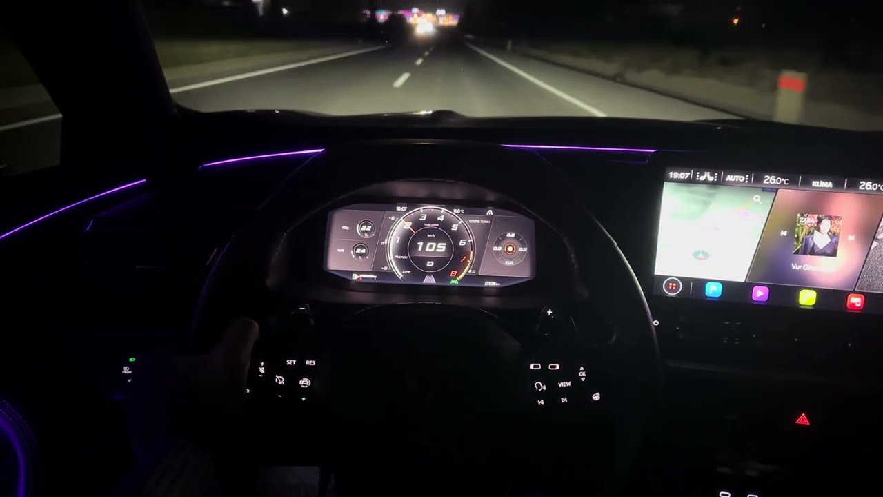 Cupra Formentor 2023 | Night POV Test Drive | Cupra Formentor Ambient Light