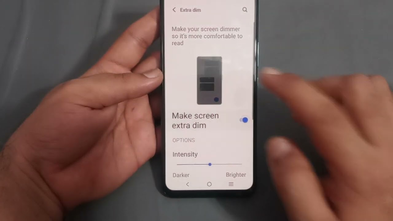 how to use extra dim in IQOO Neo 7, IQOO mobile mein extra dim use Karen