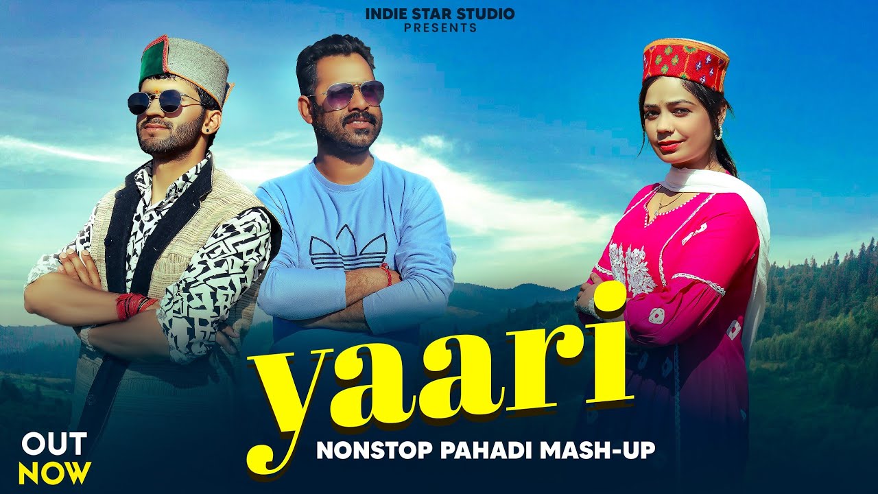 YAARI [ nonstop DJ  pahadi mashup 2025] Akshay bhardwaj // Lucky romeo #indiestarstudio
