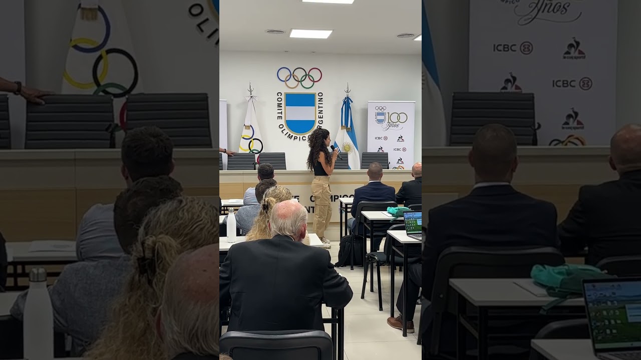 Ciclo Menstrual y Ejercicio. Primer ponencia en el Comité Olímpico Argentino- Noviembre 2024 