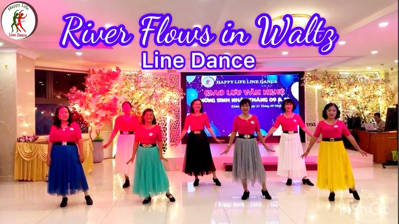 River Flows in Waltz Line Dance