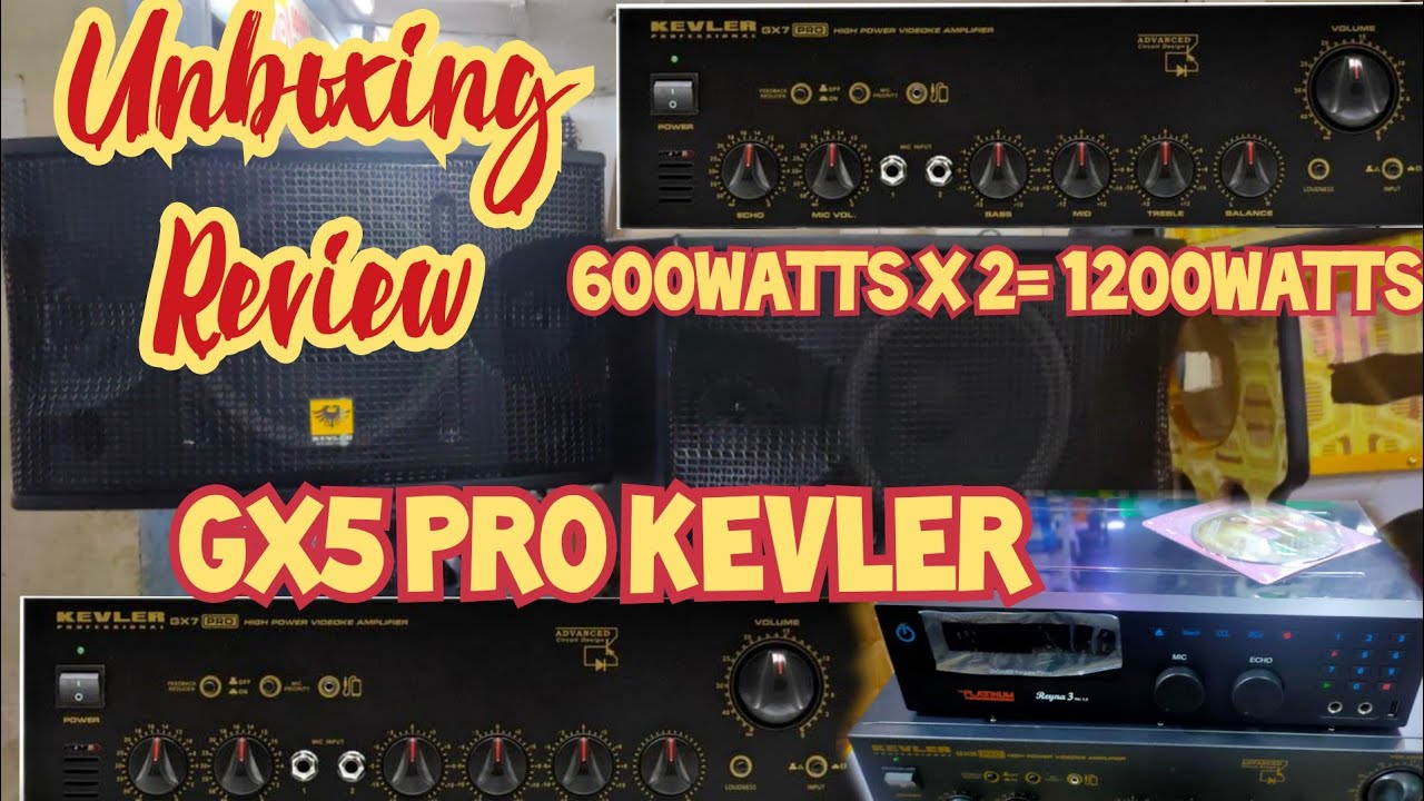 Kevler GX5 PRO Amplifier Unboxing | Review | Best Selling 2020.