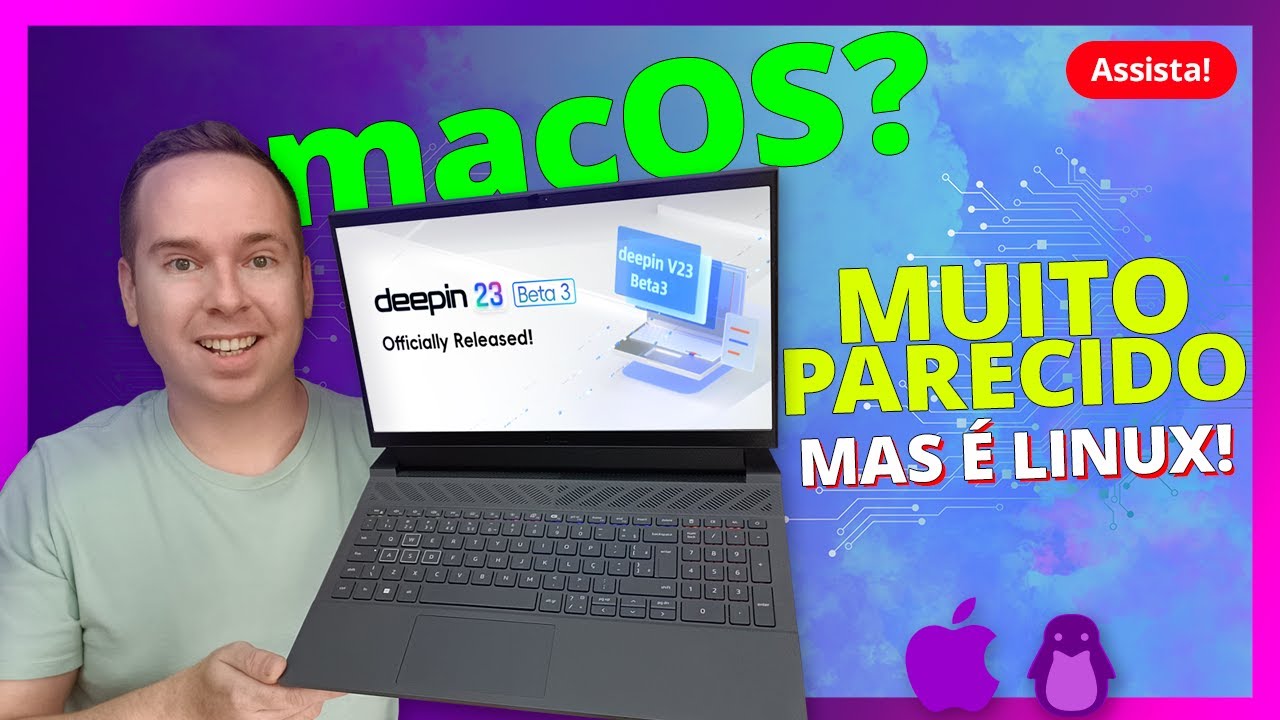 Novo Sistema Operacional Igual macOS, mas é Linux! O Melhor, roda até em PC Fraco! Deepin 23 Beta 3.