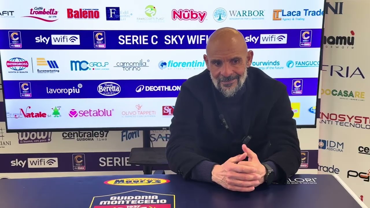 CONFERENZA STAMPA | Ciro Ginestra post Guidonia Montecelio 1937FC-Forlì 2-2