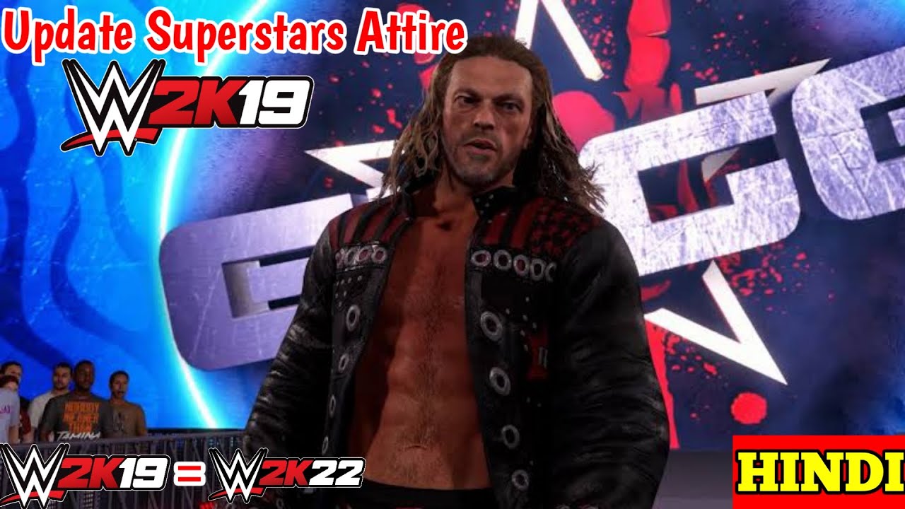 How To Update WWE 2K19 Superstars Attire - WWE 2K19 Mods Install Toturial In Codex Version - Hindi