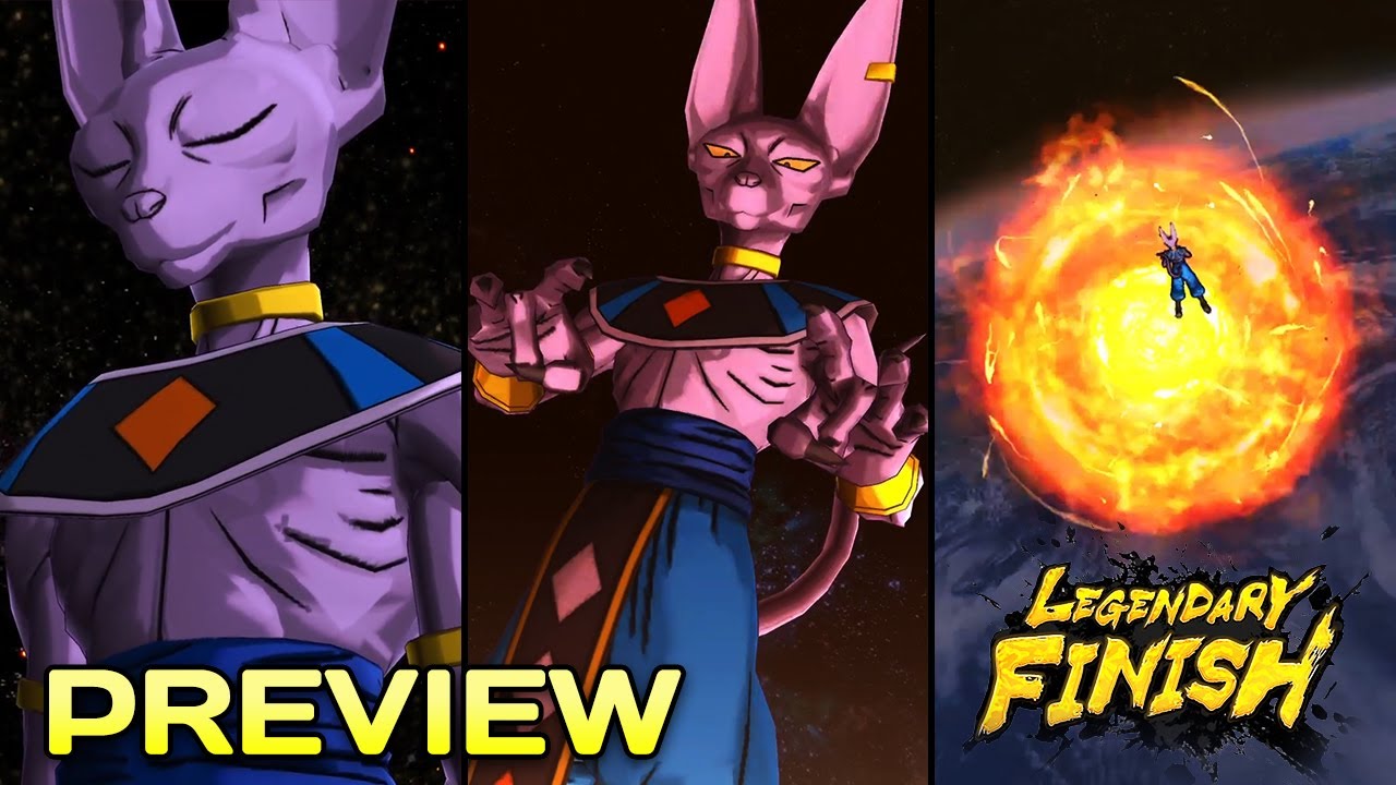 God of Destruction Beerus (Legendary Finish) Preview - Dragon Ball Legends