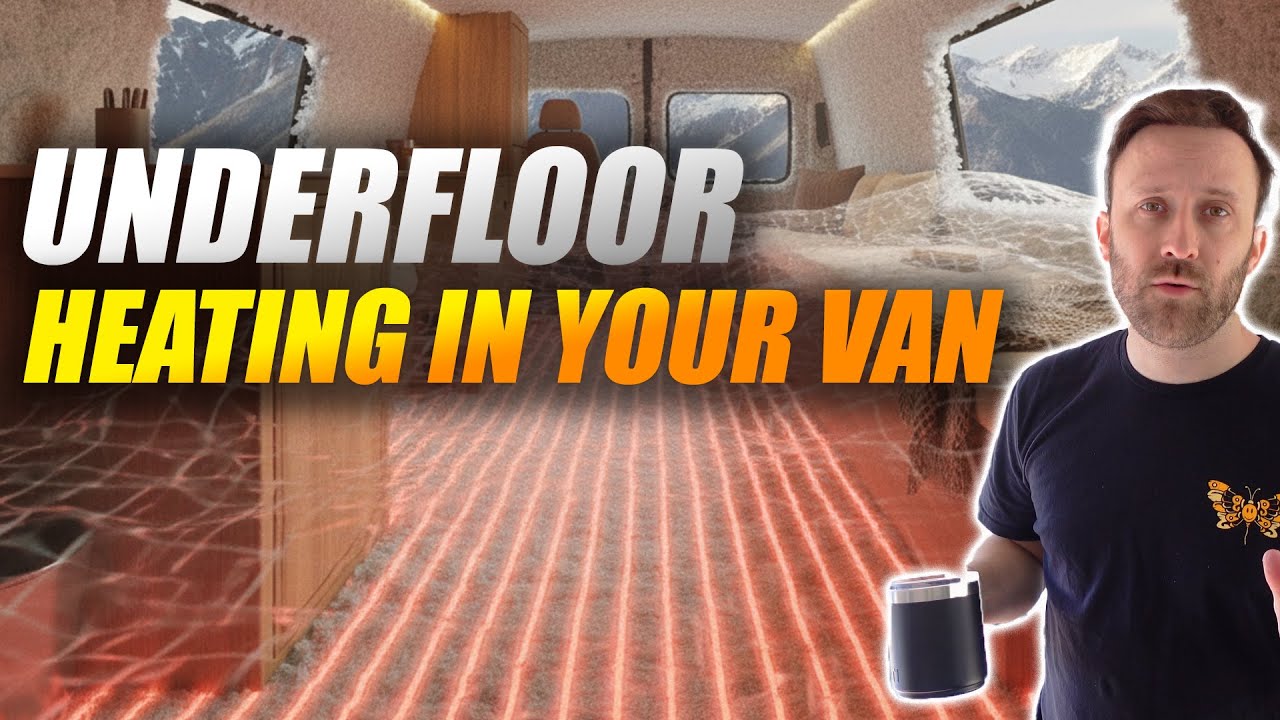 Installing Underfloor Heating in my Van #VanLife
