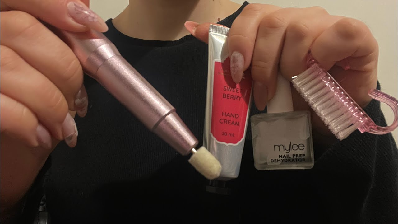 ASMR nail salon 💅 no talking 