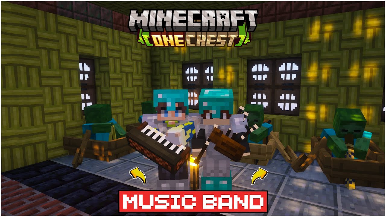 One Chest In Minecraft | Minecraft In Telugu | The Music Boy