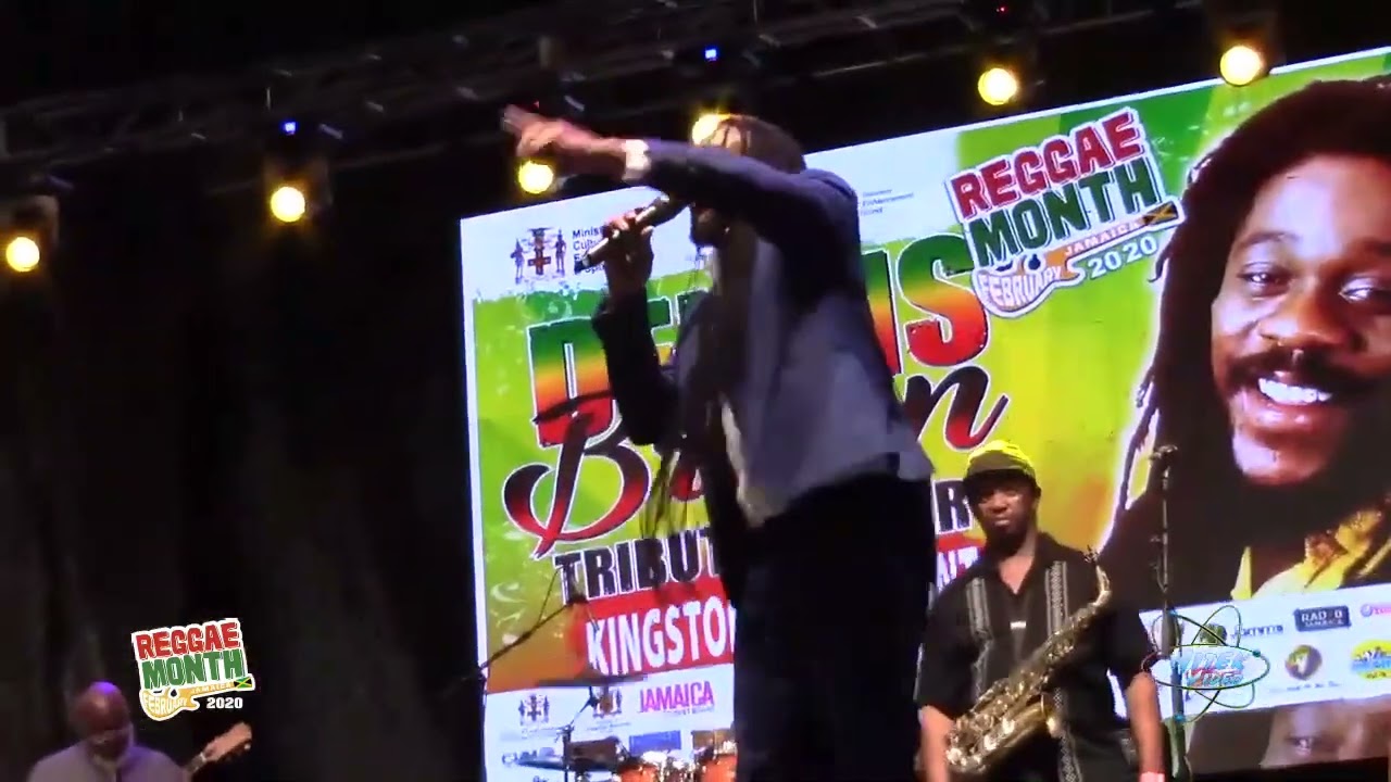 chester miller @ tribute to dennis brown concert 2020