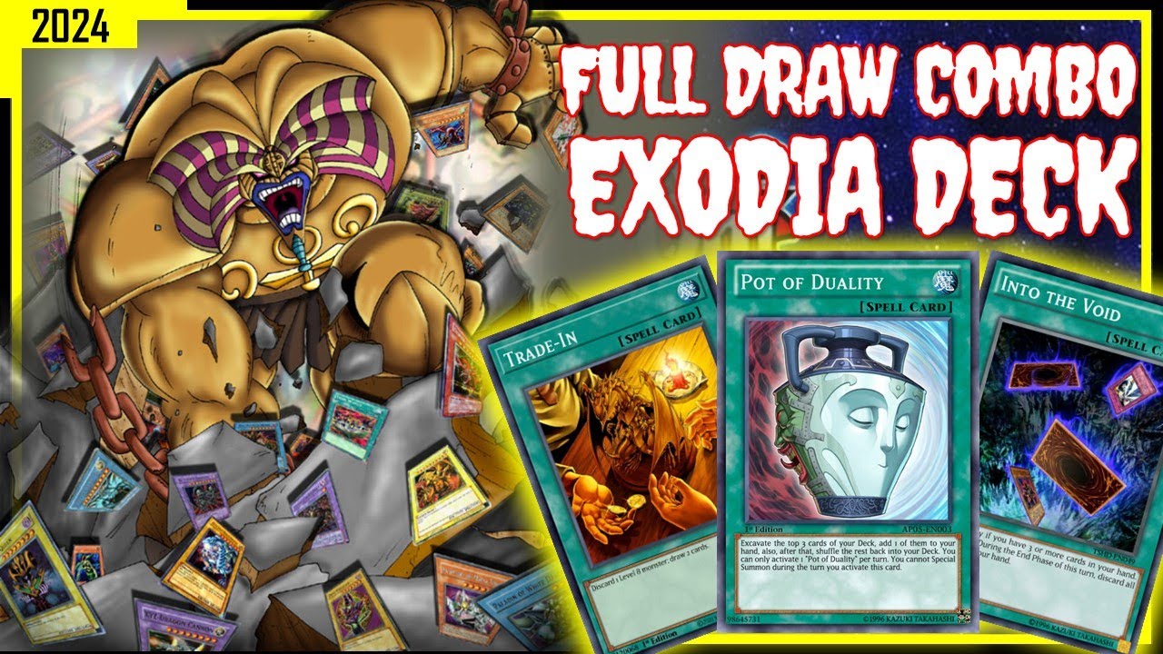 EXODIA DECK FULL DRAW COMBO | Gameplay OCTOBER 2024 | Yugioh Duel Links
