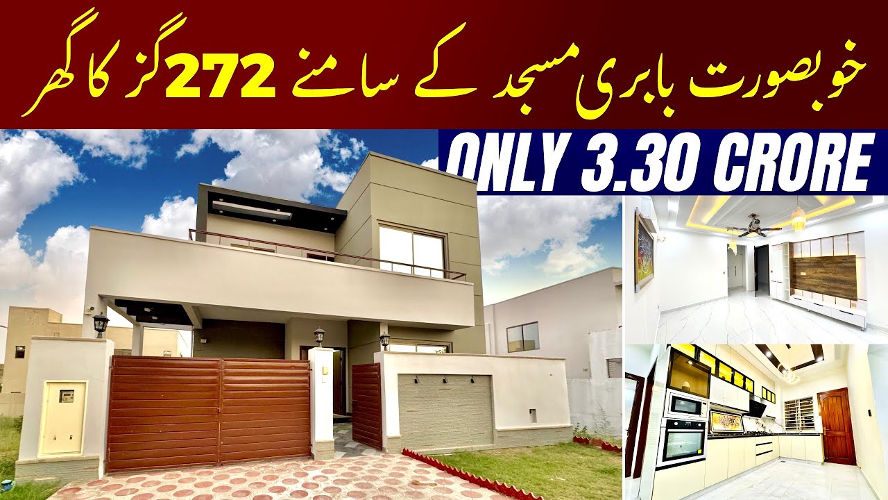Bahria Town Karachi 272 Sq Yards House for sale | Precinct 8 Bahria Town Karachi