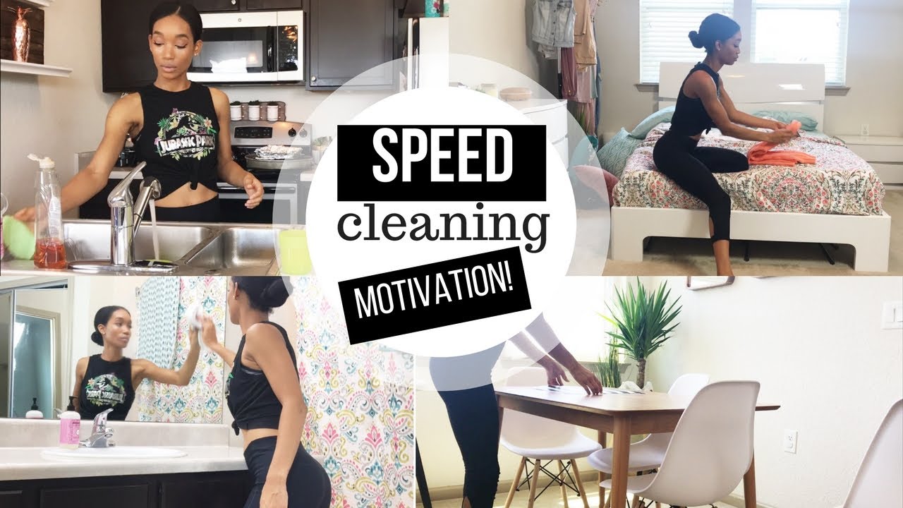 CLEANING MOTIVATION // SPEED CLEAN WITH ME 2018 // SAHM // CLEANING ROUTINE