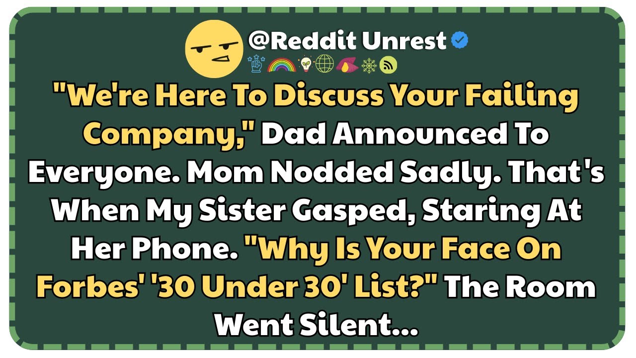 My Parents Called A Family Meeting To 