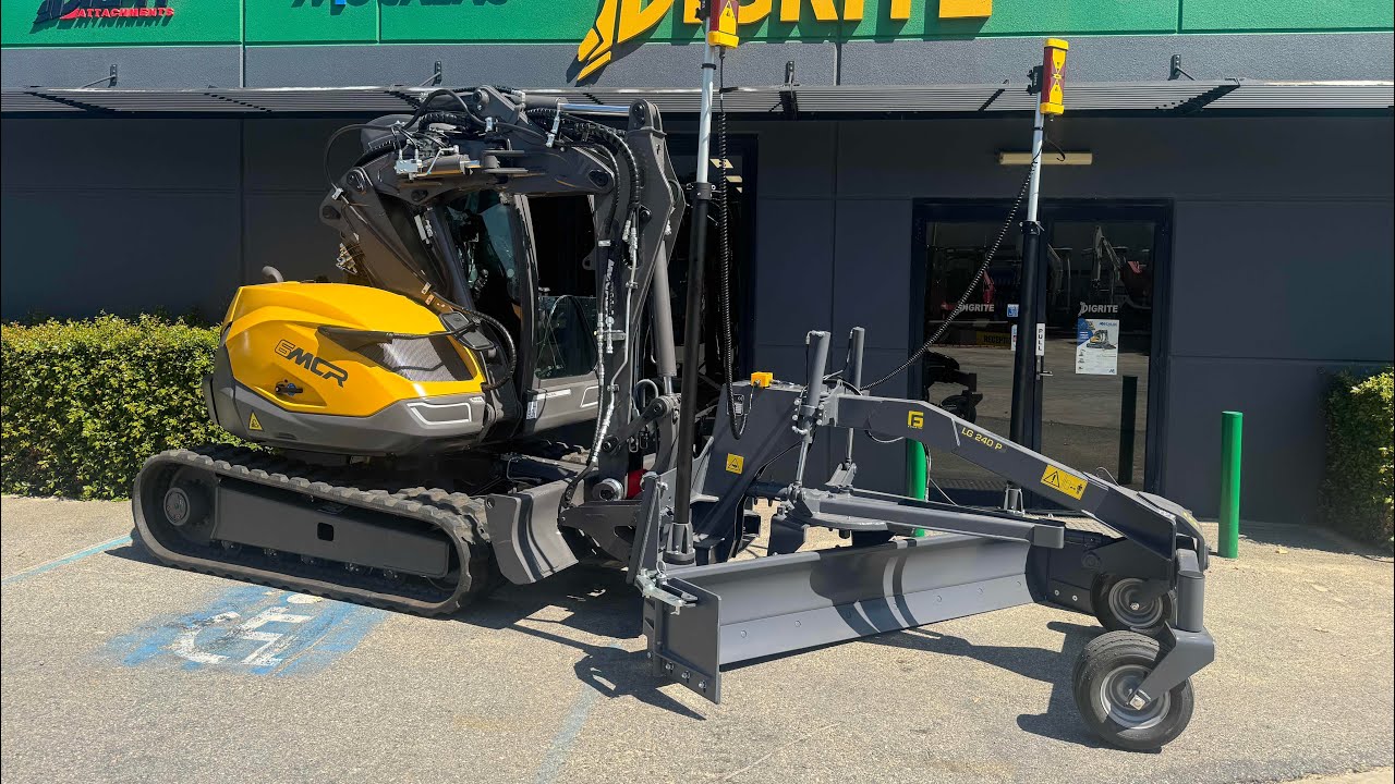 6MCR with GF Gordini LG240P Laser Grader