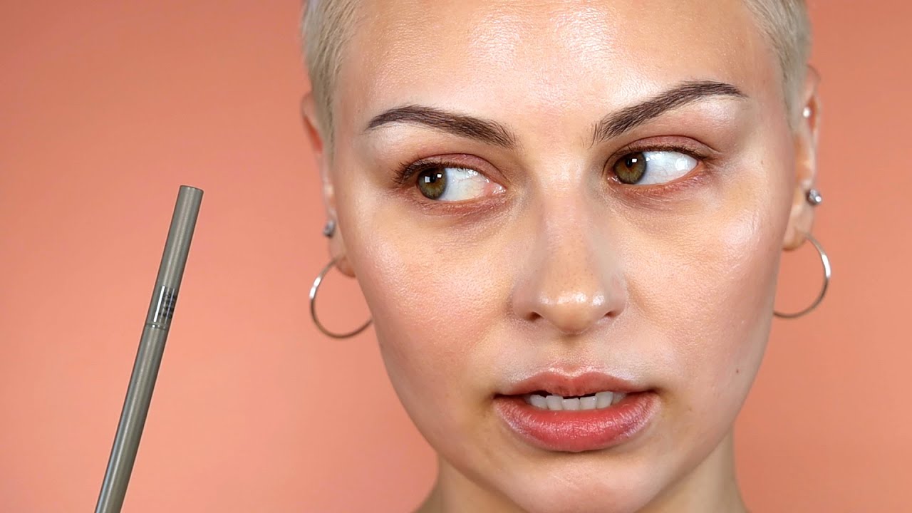 Today I'm contouring my whole face w/ a brow pencil