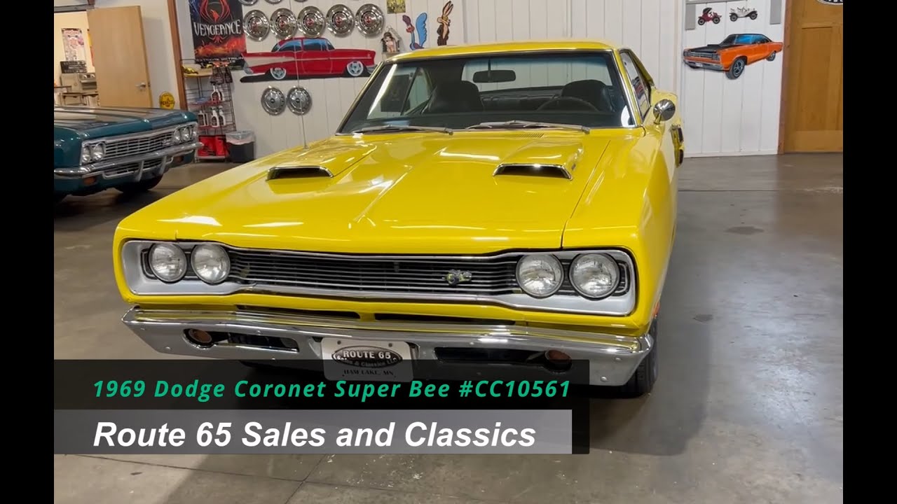 Dodge Coronet Super Bee CC10561 1969 года продаётся | 44 990 долларов
