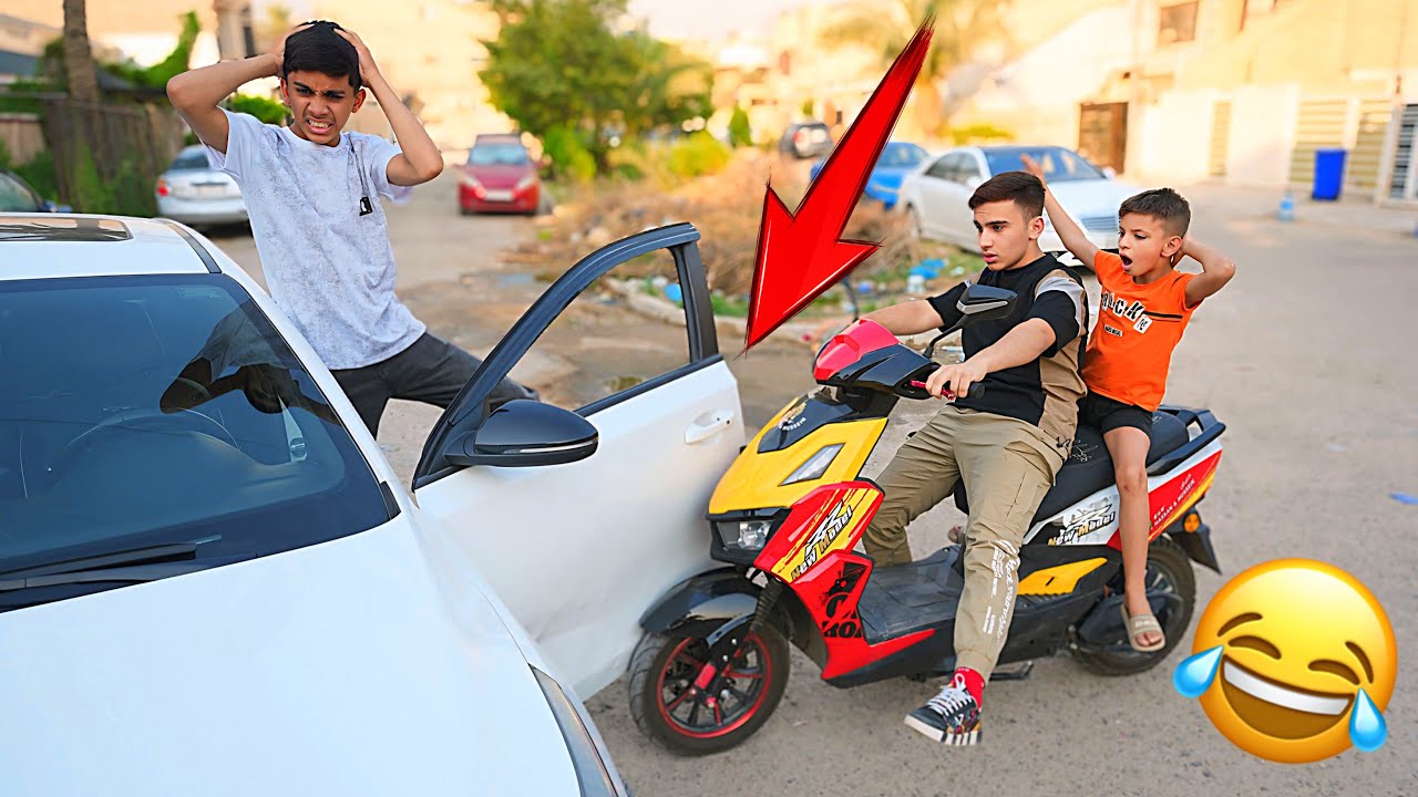 مودي ورسول شنو سوو بلسيارة الجديدة ! 😂