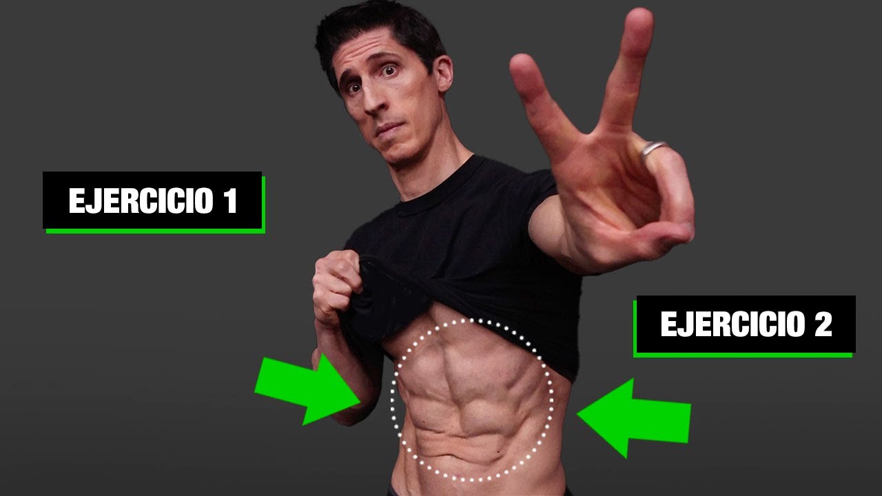 Los Dos Únicos Ejercicios ABDOMINALES que Necesitas (NO, ES EN SERIO)