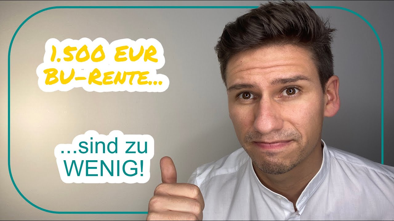 1500 EUR BU Rente sind zu WENIG!