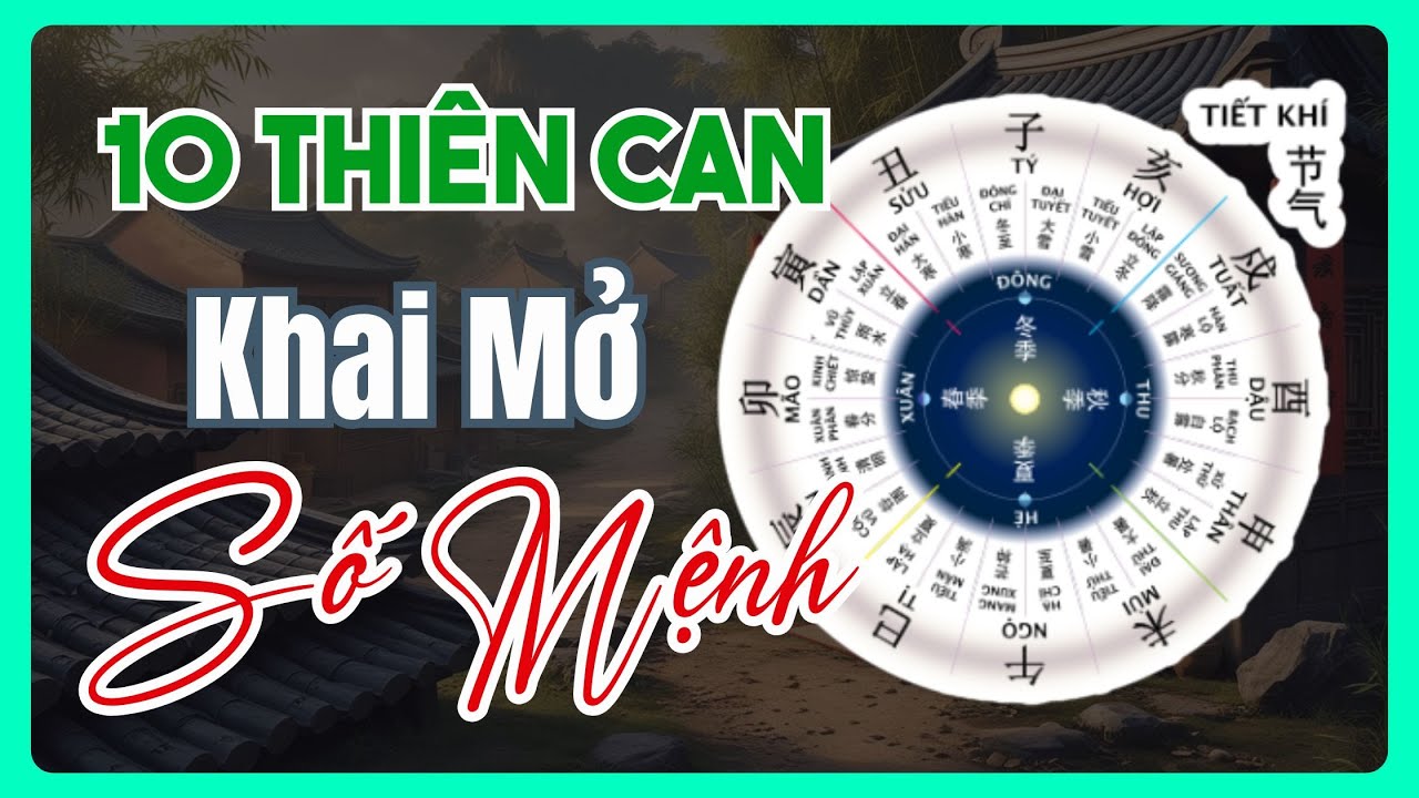 10 Thi&ecirc;n Can L&agrave; G&igrave; ? &Yacute; Nghĩa 10 Thi&ecirc;n Can Khai Mở Bản Đồ Số Mệnh