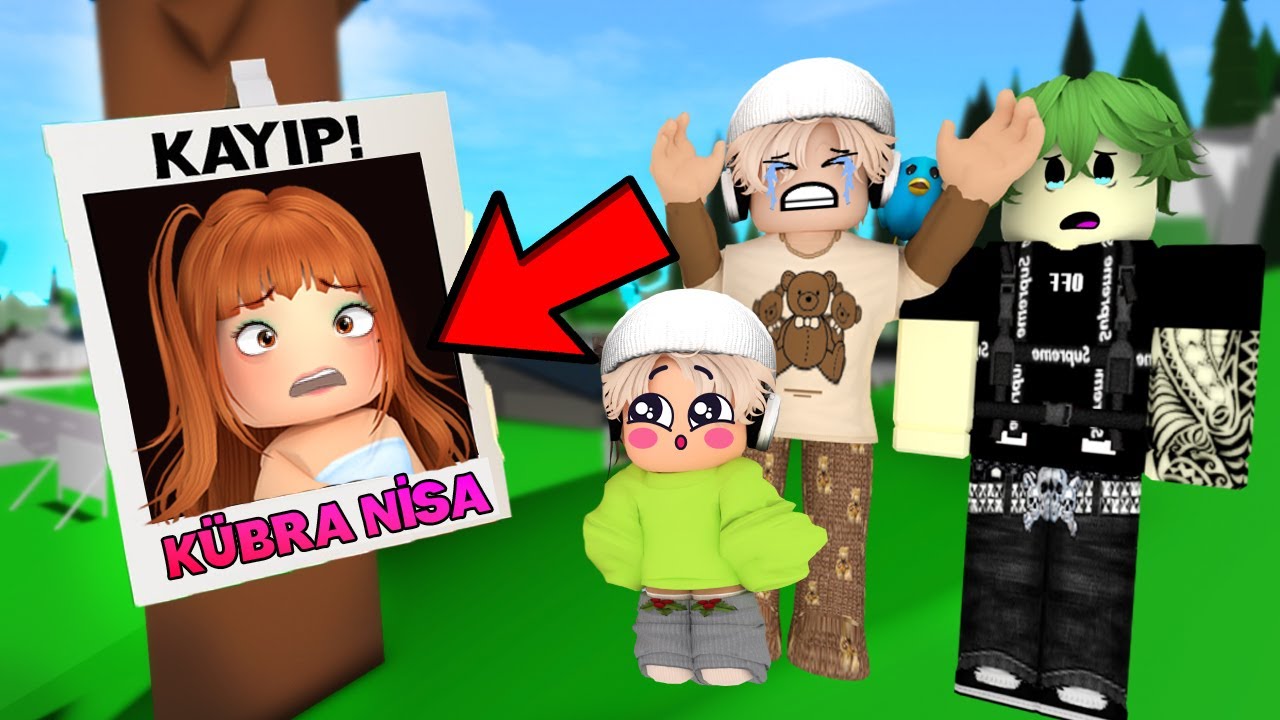 KÜBRA NİSA kaçırıldı!!😱  ( Brookhaven)
