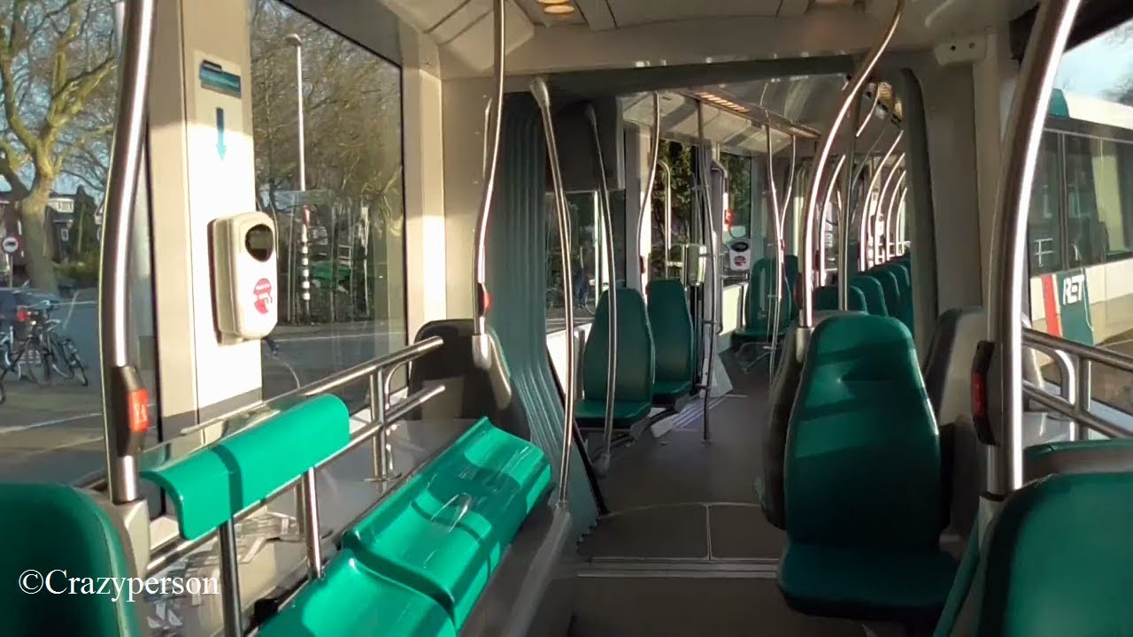 RET tram 4: Soetendaalseweg - Molenlaan Rotterdam 2018