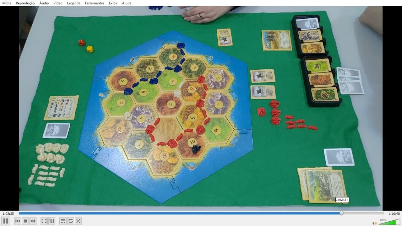 Episódio 13 - Partida de Catan (Gameplay)