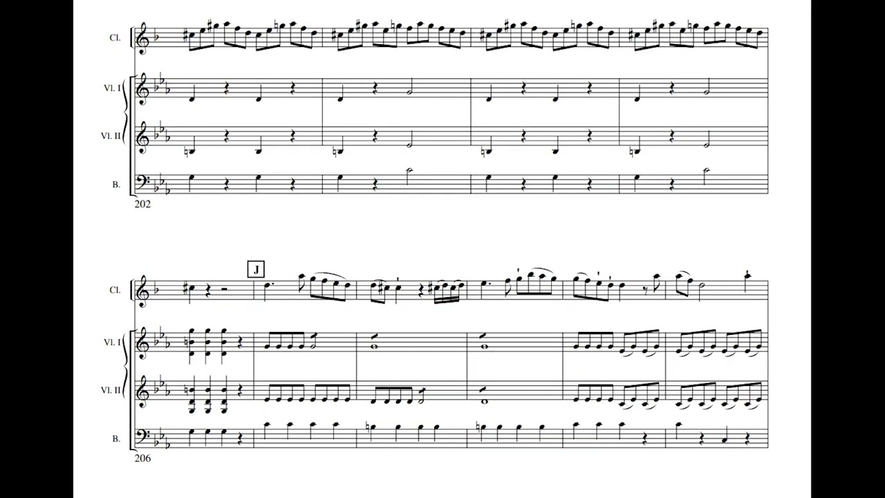 Michèl Yost (1754 - 1786) - Clarinet Concerto No. 14