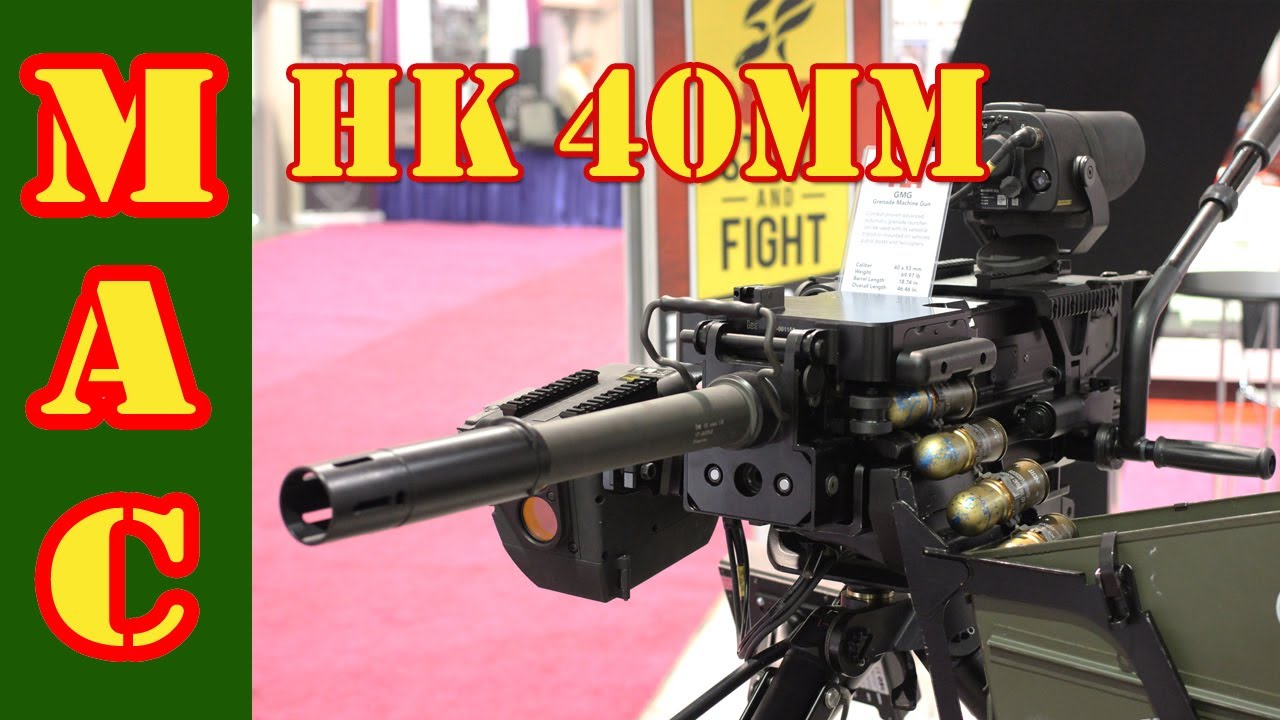 HK 40mm Grenade Launcher - SHOT Show 2013