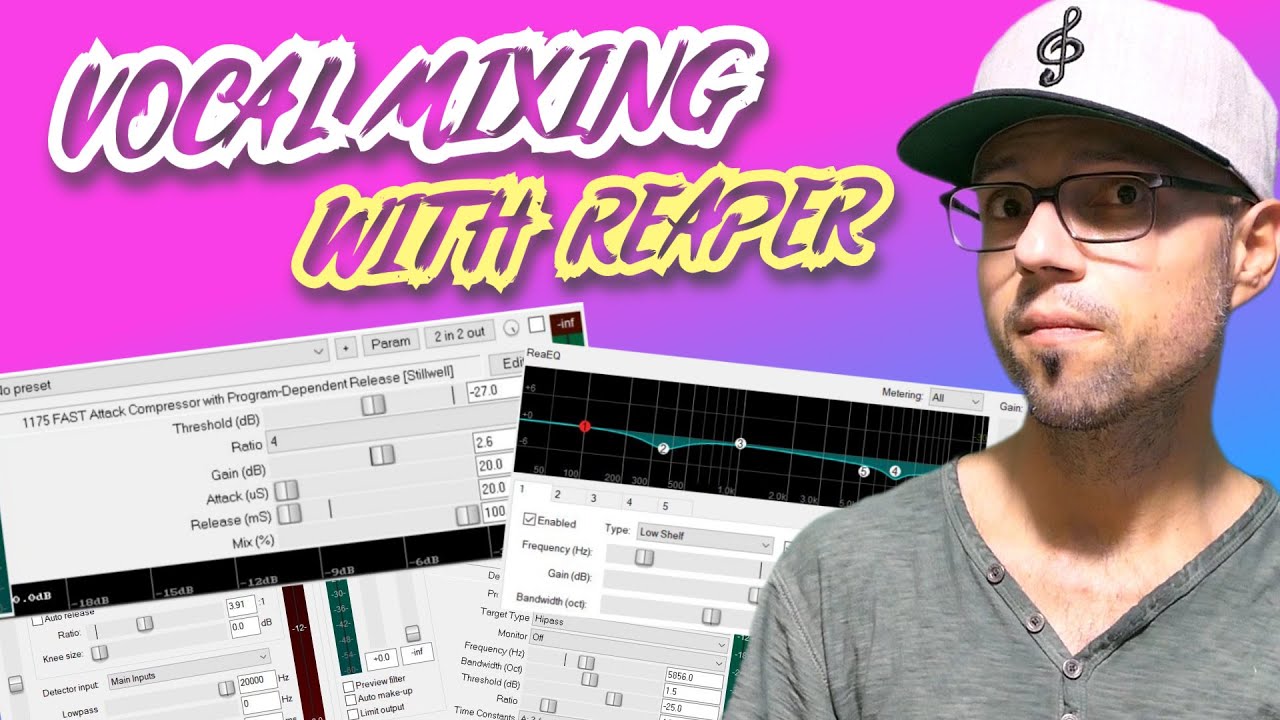 Mixing Vocals With Reaper Stock Plugins