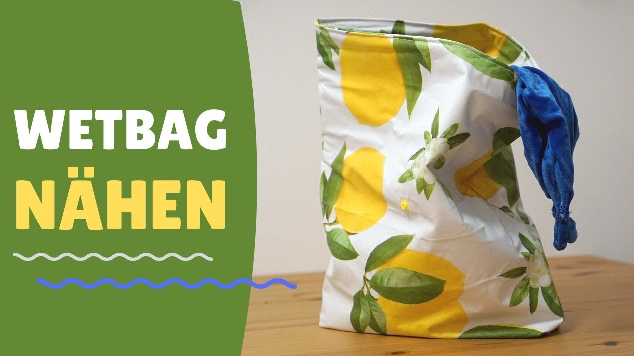 Wetbag selber nähen | Upcycling Projekt | Zero waste DIY