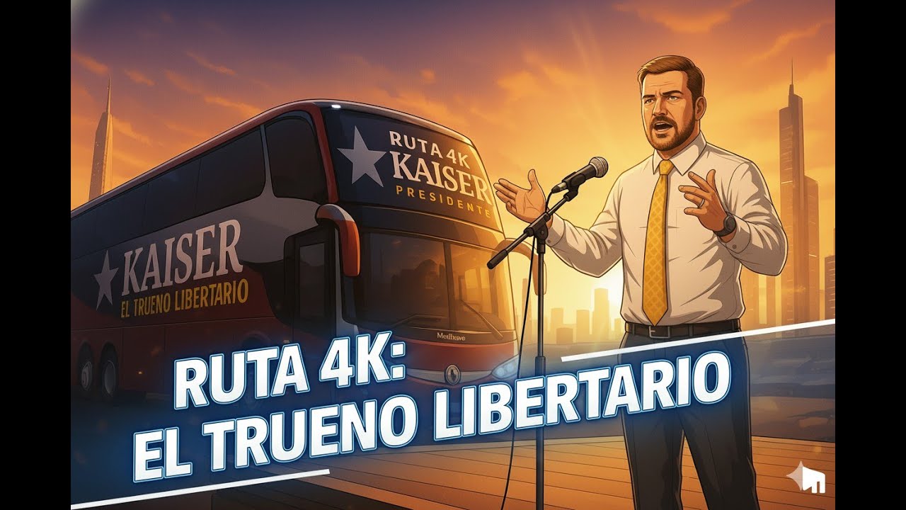 Ruta 4K: El Trueno Libertario (Canción Oficial) | Johannes Kaiser Campaña Chile
