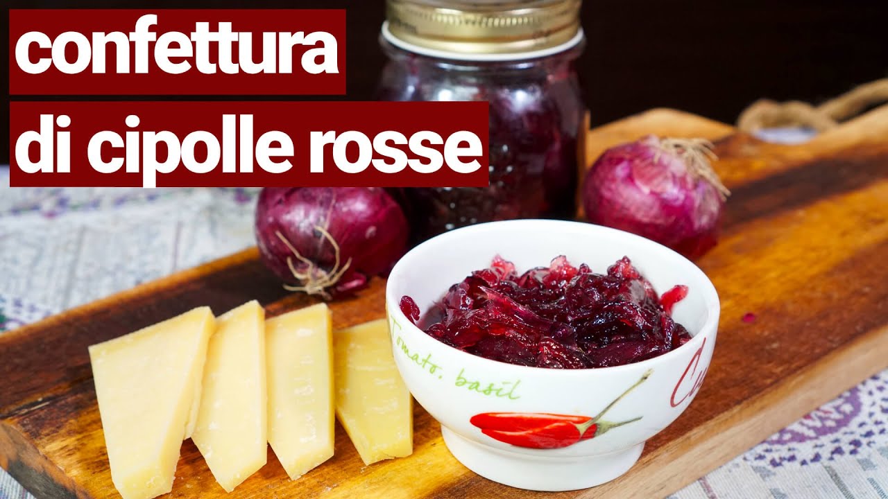 Confettura di cipolle rosse facile e deliziosa