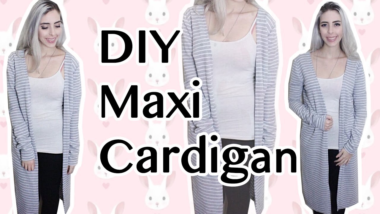 DIY Maxi Cardigan | Costura fácil para iniciantes