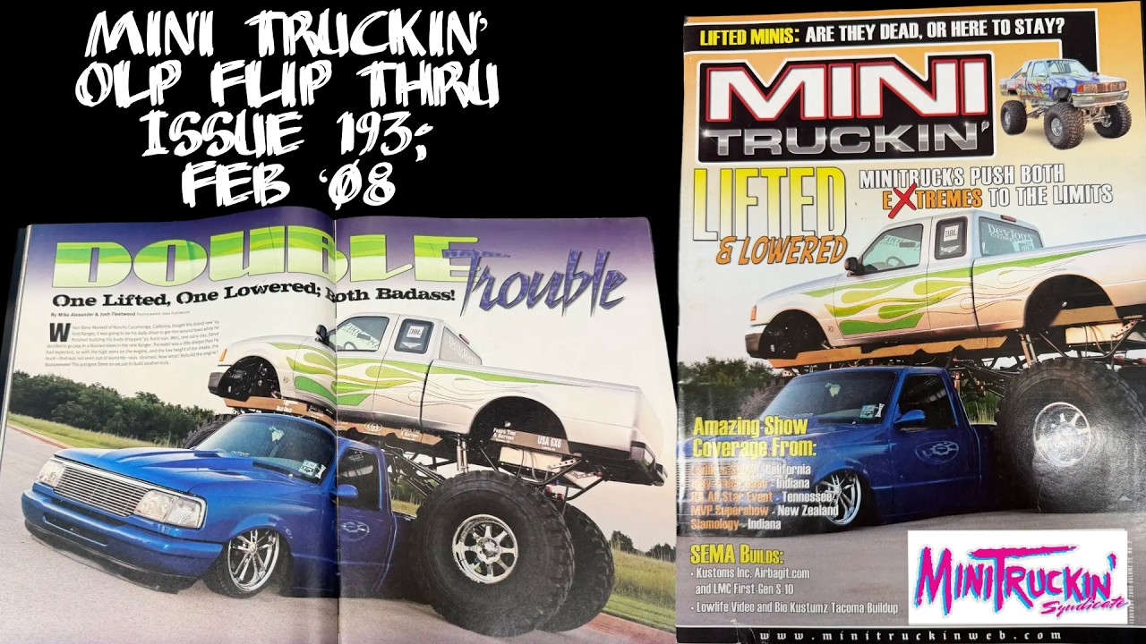 Mini Truckin Magazine Issue 194; Feb 2008